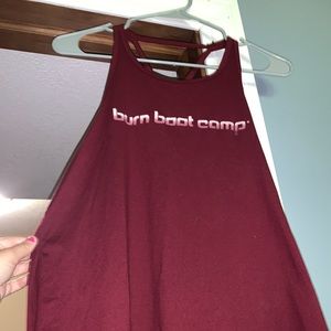 Burn boot camp tank top